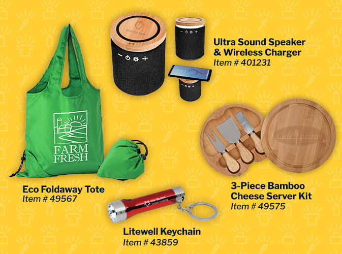 Tech, Eco Friendly and Other Unique Promotional Products